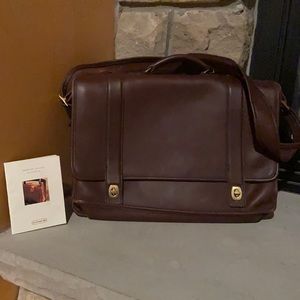 Coach Leather Vintage Briefcase